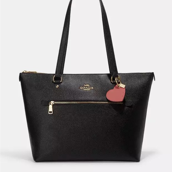 COACH HEART BAG CHARM KEYCHAINS - Picture 2 of 3